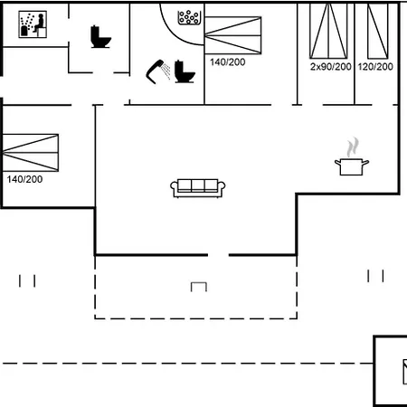 Prázdninový dům Nanne - 1km From The Sea By Interhome